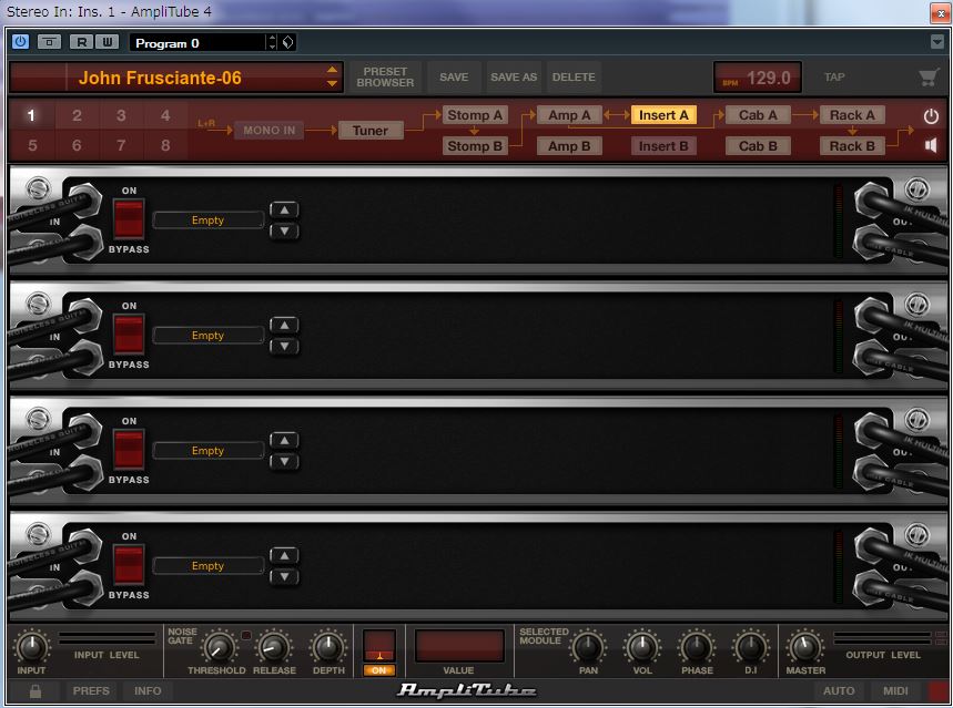 IK Multimedia Amplitube 4 John-insertA