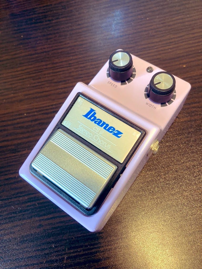 IbanezのCS9コーラスをゲットしました！MaxonのCS-9との違いは